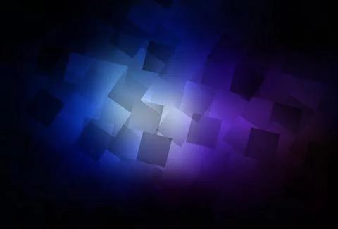 Dark Pink, Blue vector template with rhombus. Stock Illustration