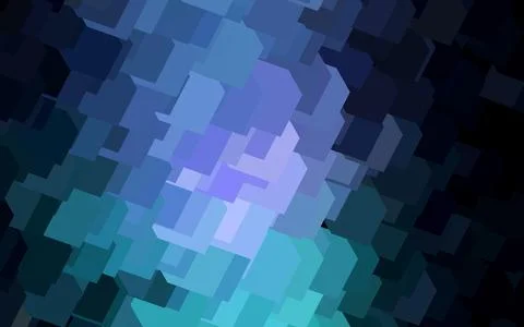 Dark Pink, Blue vector template with rhombus. 스톡 일러스트