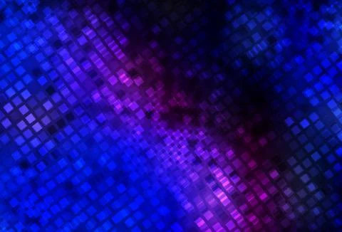 Dark Pink, Blue vector texture in rectangular style. Illustrazione stock
