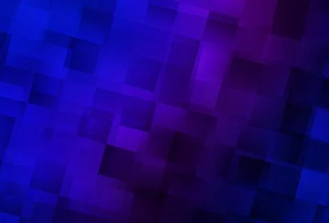 Dark Pink, Blue vector texture in rectangular style. 스톡 일러스트