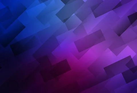 Dark Pink, Blue vector texture in rectangular style. Stock Illustration