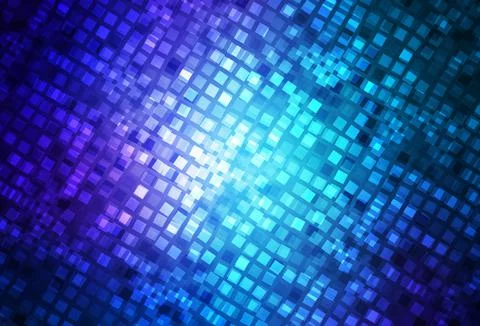 Dark Pink, Blue vector texture in rectangular style. Stock Illustration