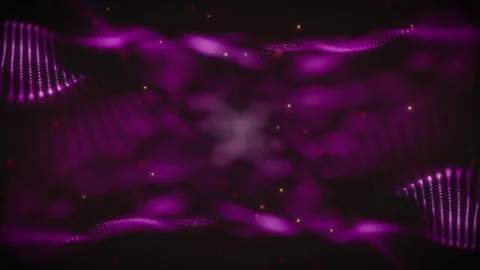 Dark Pink Bokeh Stock Footage 235152873