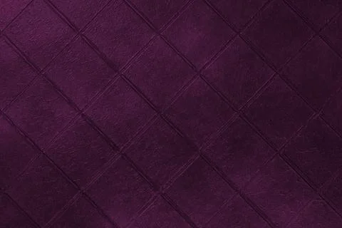 Dark pink ceramic tile texture, background. Square diagonal geometric patte.. Stock Photos