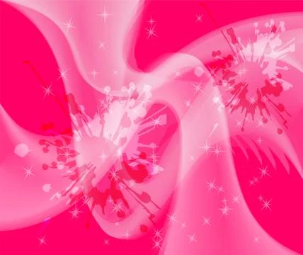 Dark pink circle light Abstract wave background Illustrazione stock