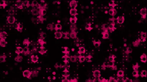 Dark Pink color abstract circular elements background Stock Footage 204730646