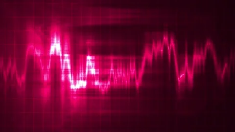 Dark pink color particles frame element Stock Footage 220621966