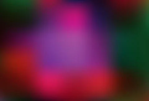 Dark Pink, Green vector blurred and colored pattern. Illustrazione stock