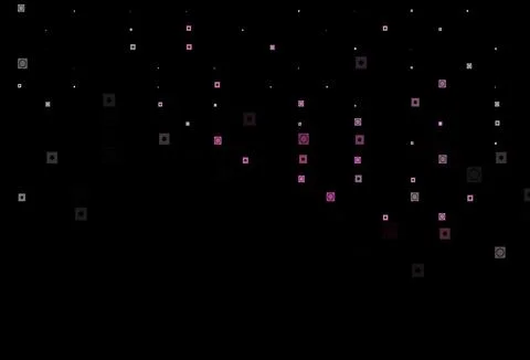 Dark Pink, Green vector layout with lines, circles. Stock Illustration