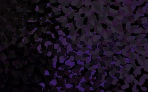 Dark Pink, Green vector pattern with random forms. Illustrazione stock