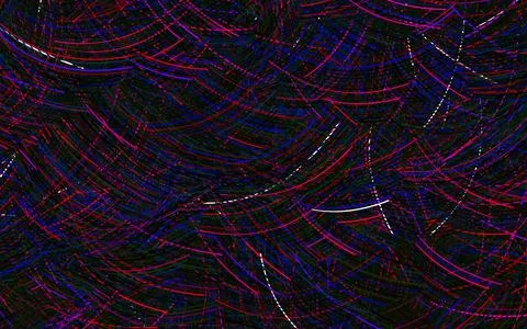 Dark Pink, Green vector pattern with curved lines. Stock Illustration