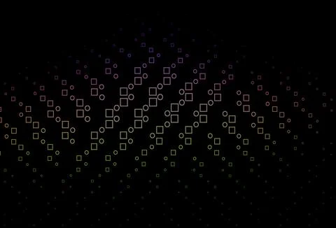 Dark Pink, Green vector texture with rectangular style. Stock Illustration