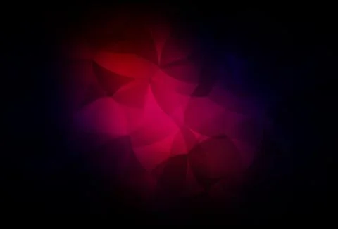 Dark Pink, Red vector abstract mosaic background. イラスト素材