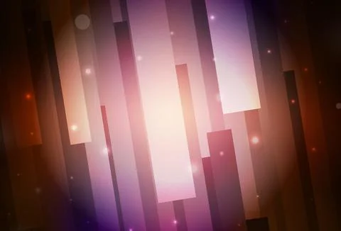 Dark Pink, Red vector backdrop with rhombus. Stock Illustration