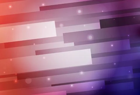 Dark Pink, Red vector backdrop with rhombus. Stock Illustration