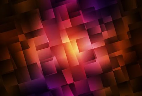 Dark Pink, Red vector background in polygonal style. Stock Illustration