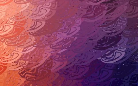 Dark Pink, Red vector background with abstract polygonals. Stock Illustration