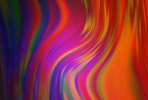 Dark Pink, Red vector blurred and colored pattern. Stock Illustration