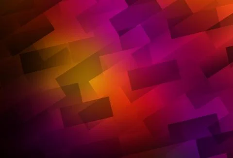 Dark Pink, Red vector layout with lines, rectangles. Stock Illustration