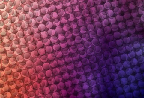 Dark Pink, Red vector layout with circle shapes. Illustrazione stock