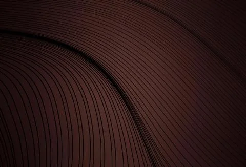 Dark Pink, Red vector pattern with bent lines. Stock Illustration