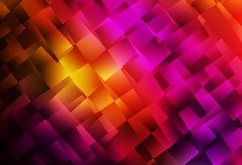 Dark Pink, Red vector pattern in square style. Illustrazione stock