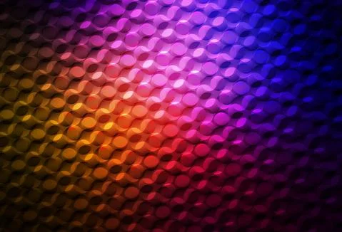 Dark Pink, Red vector pattern with spheres. 스톡 일러스트