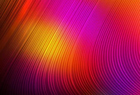 Dark Pink, Red vector pattern with sharp lines. Stock Illustration