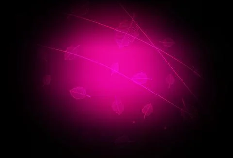 Dark Pink vector abstract backdrop with trees, branches. Stock Illustration