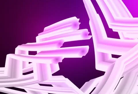 Dark Pink vector abstract blurred background. Stock Illustration