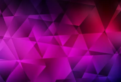 Dark Pink vector abstract mosaic pattern. イラスト素材