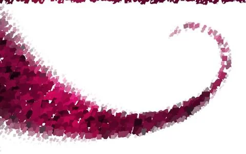 Dark Pink vector abstract perspective background. Stock Illustration