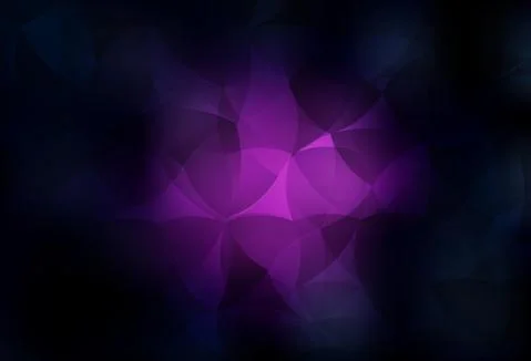 Dark Pink vector background with abstract shapes. Stock Illustration
