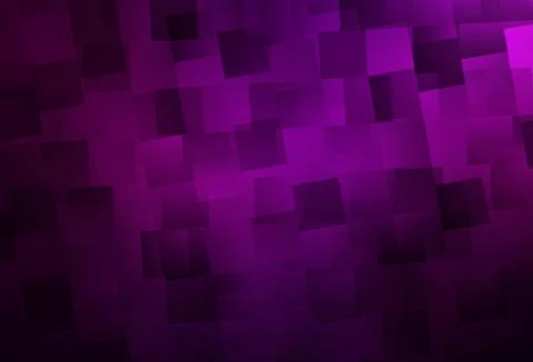 Dark Pink vector background with rectangles. Stock Illustration