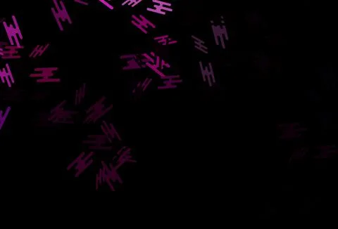 Dark Pink vector layout with flat lines. Illustrazione stock