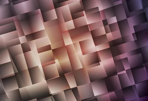 Dark Pink vector layout with lines, rectangles. 스톡 일러스트