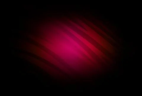 Dark Pink vector pattern with bent lines. Stock Illustration