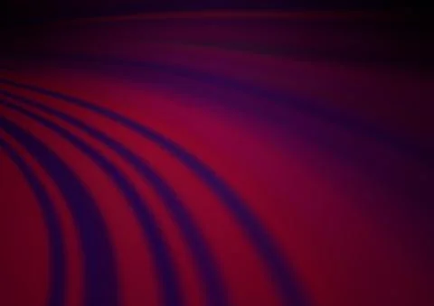 Dark Pink vector pattern with bubble shapes. Stockillustratie