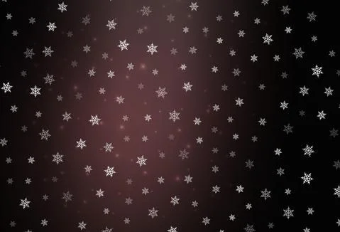 Dark Pink vector pattern in Christmas style. Illustrazione stock
