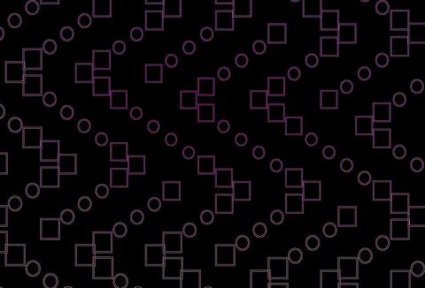 Dark Pink vector pattern with crystals, rectangles. 库存插图