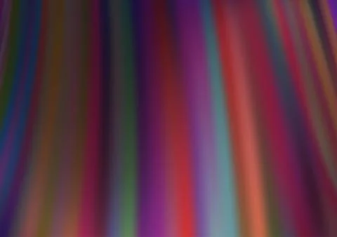 Dark Pink vector pattern with curved circles. 스톡 일러스트