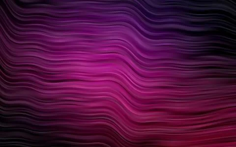 Dark Pink vector pattern with liquid shapes. イラスト素材