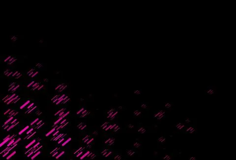 Dark Pink vector pattern with narrow lines. 스톡 일러스트