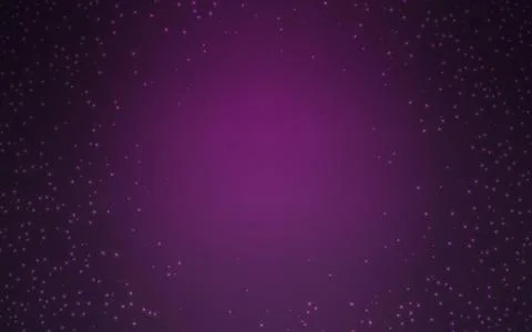 Dark Pink vector pattern with night sky stars. Stock Illustration