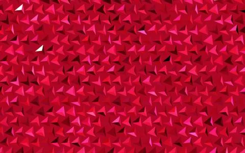 Dark Pink vector pattern with polygonal style. 스톡 일러스트