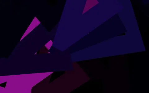 Dark Pink vector pattern with polygonal style. Stock Illustration