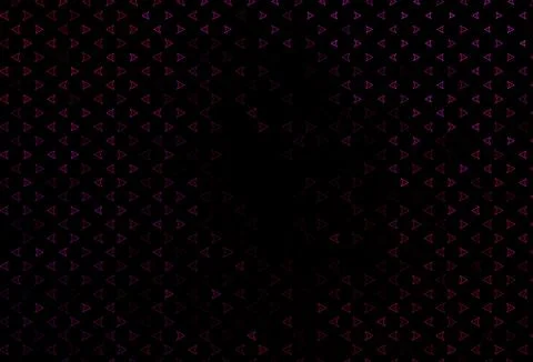 Dark Pink vector pattern in polygonal style. Stock Illustration