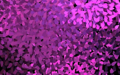 Dark Pink vector pattern with random forms. Illustrazione stock