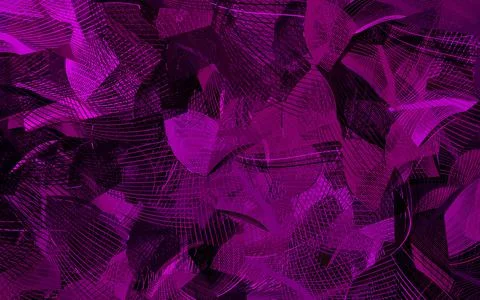 Dark Pink vector pattern with random forms. Stock Illustration