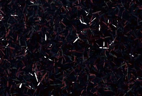 Dark Pink vector pattern with sharp lines. Illustrazione stock